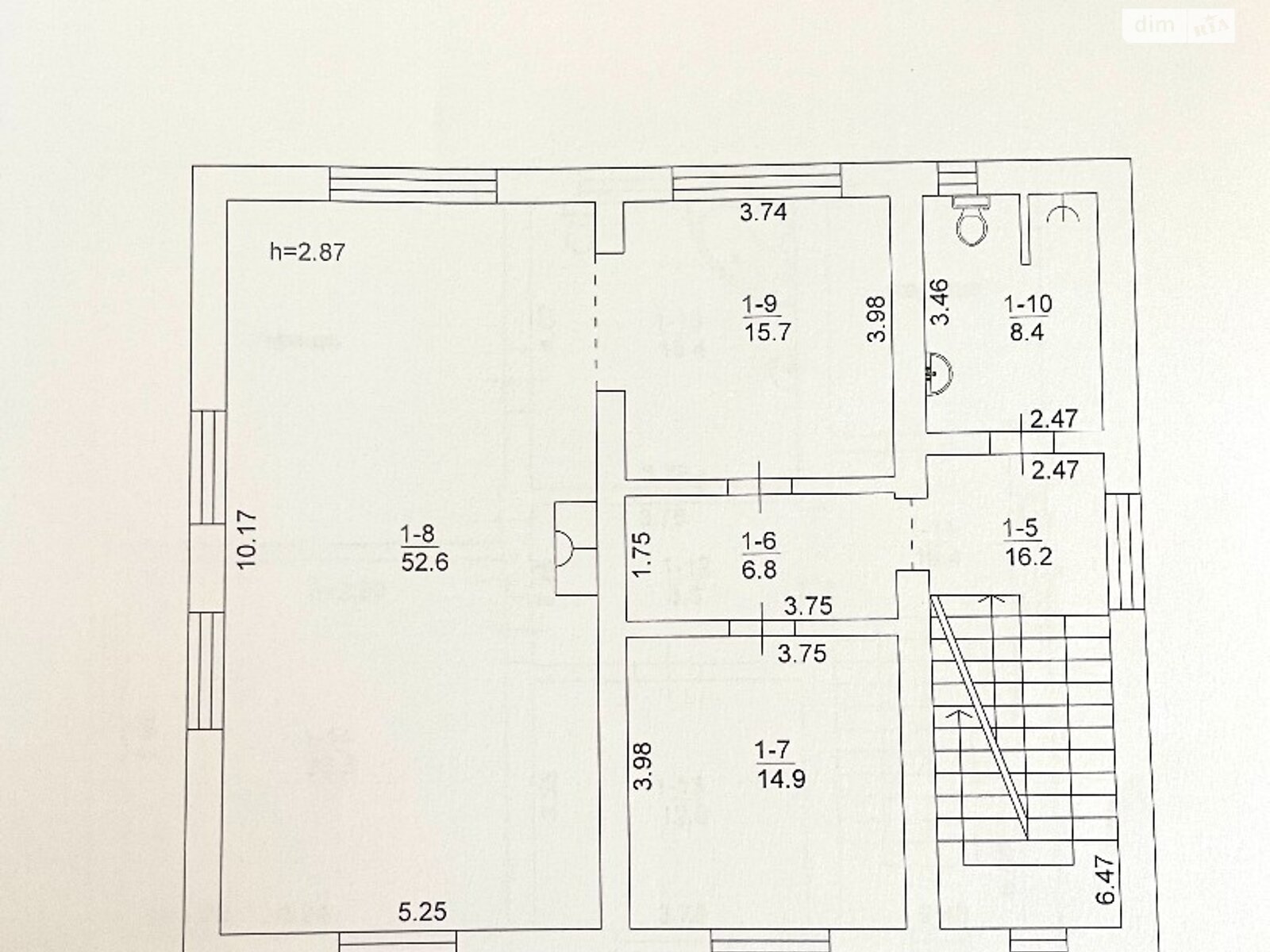 трехэтажный дом с ремонтом, 297 кв. м, газобетон. Продажа в Ирпене район Ирпень фото 1