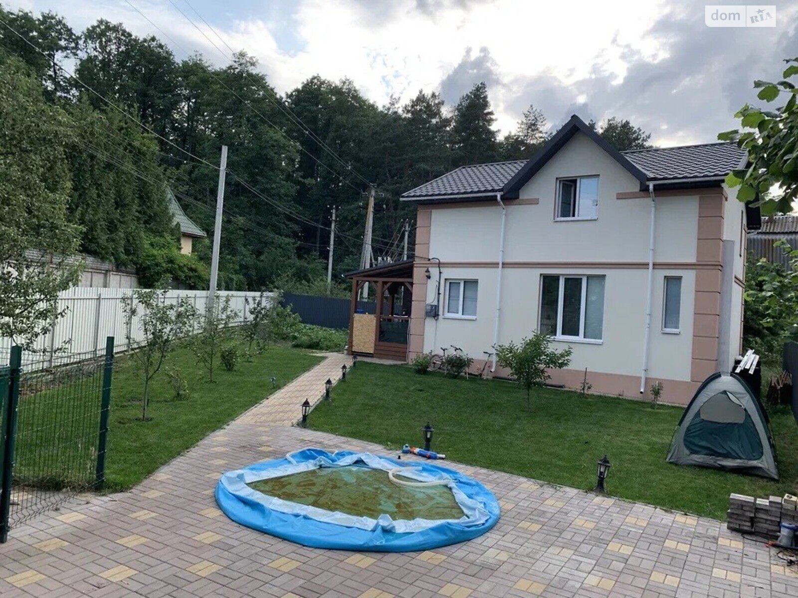 двухэтажный дом с отоплением, 85 кв. м, газобетон. Продажа в Ирпене район Ирпень фото 1 двухэтажный дом с отоплением, 85 кв. м, газобетон. Продажа в Ирпене район Ирпень фото 1