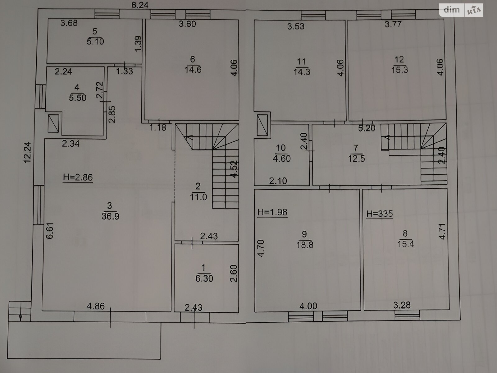 двухэтажный дом с отоплением, 160.3 кв. м, газобетон. Продажа в Ирпене район Ирпень фото 1