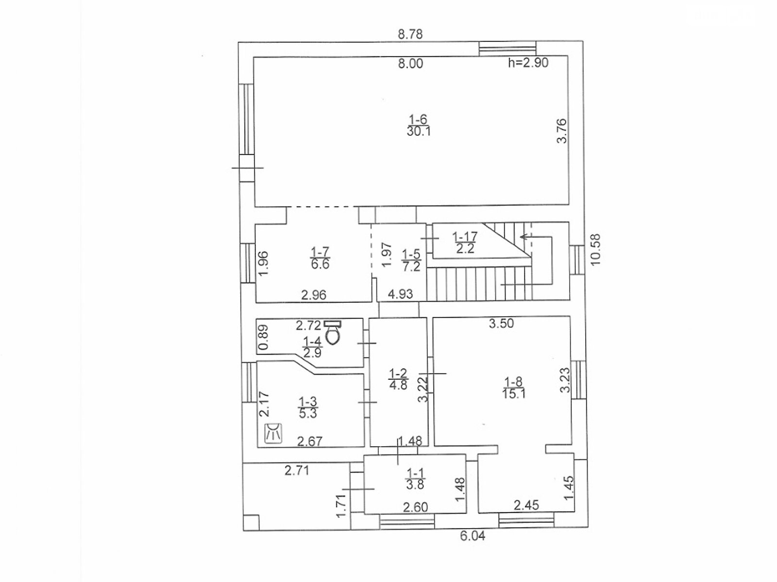 двухэтажный дом с отоплением, 163.2 кв. м, кирпич. Продажа в Ирпене район Ирпень фото 1 двухэтажный дом с отоплением, 163.2 кв. м, кирпич. Продажа в Ирпене район Ирпень фото 1