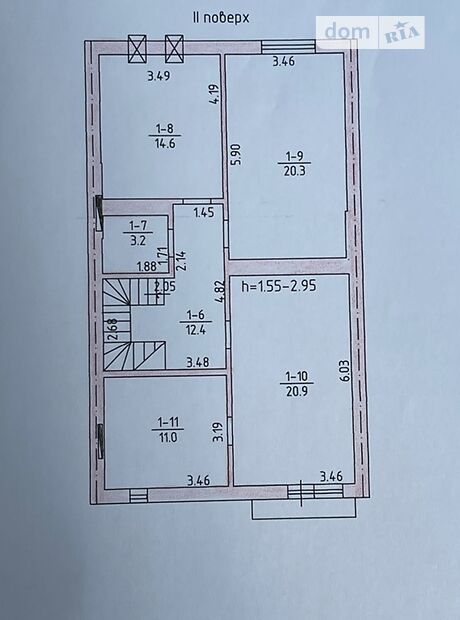 двухэтажный дом с камином, 165 кв. м, кирпич. Продажа в Ирпене район Ирпень фото 1 двухэтажный дом с камином, 165 кв. м, кирпич. Продажа в Ирпене район Ирпень фото 1
