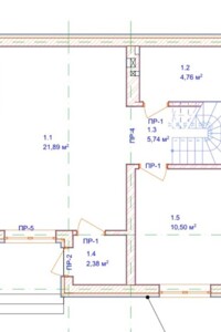 двухэтажный дом без мебели, 95 кв. м, газобетон. Продажа в Ирпене район Ирпень фото 2