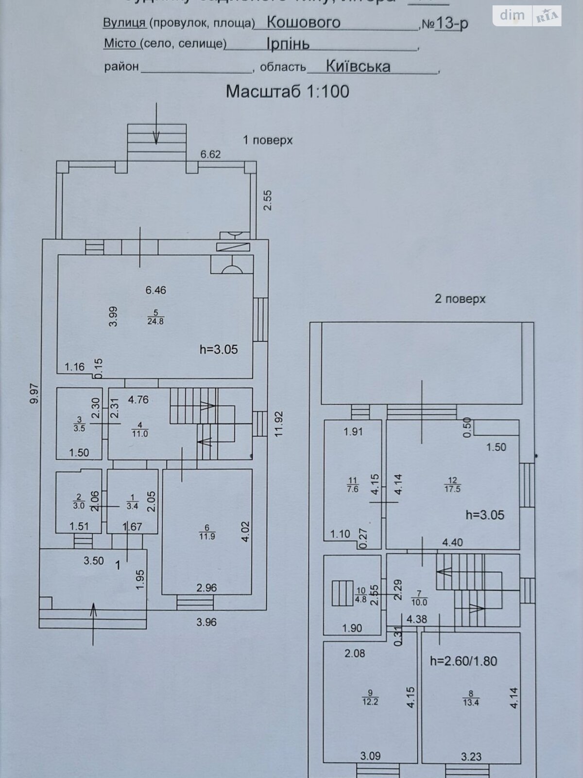 одноповерховий будинок з верандою, 123.1 кв. м, цегла. Продаж в Ірпені, район Ірпінь фото 1