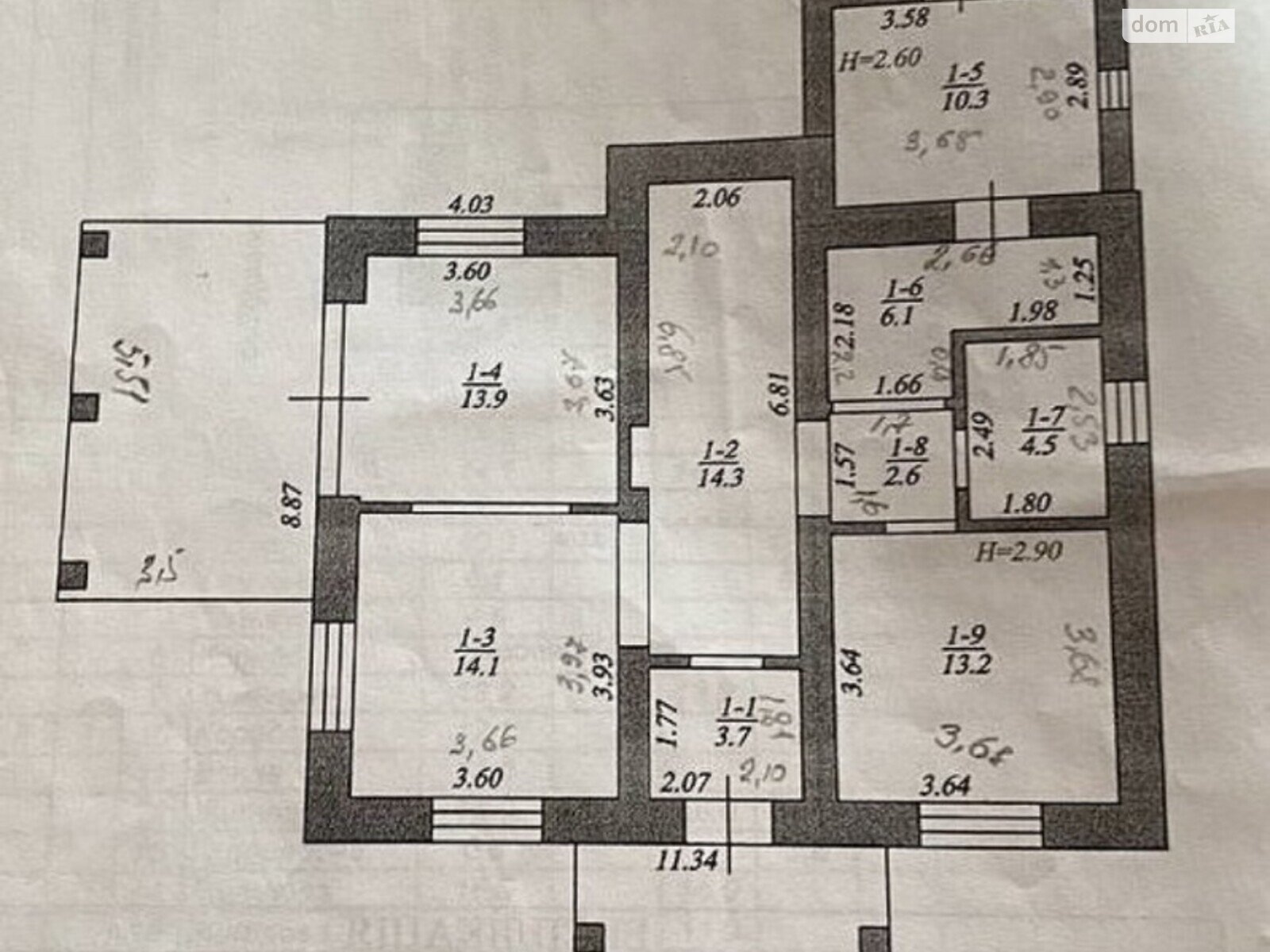 двоповерховий будинок з балконом, 260 кв. м, цегла. Продаж в Ірпені, район Ірпінь фото 1