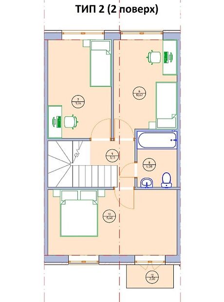 двухэтажный дом с террасой, 132 кв. м, газобетон. Продажа в Ирпене район Ирпень фото 1 двухэтажный дом с террасой, 132 кв. м, газобетон. Продажа в Ирпене район Ирпень фото 1