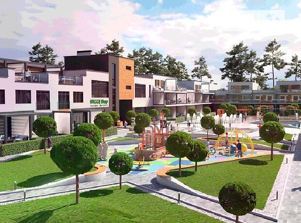 трехэтажный дом с террасой, 228 кв. м, кирпич. Продажа в Ирпене фото 1 трехэтажный дом с террасой, 228 кв. м, кирпич. Продажа в Ирпене фото 1