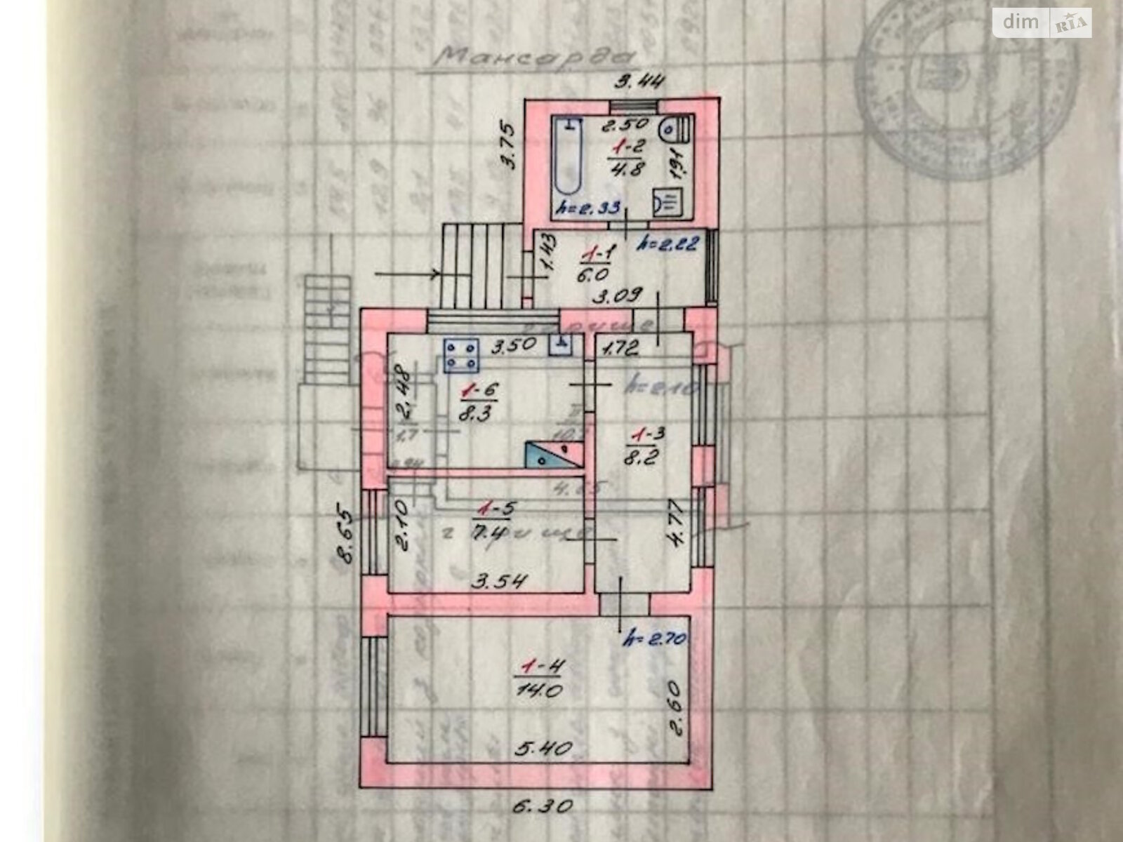 двоповерховий будинок з мансардою, 61.8 кв. м, цегла. Продаж у Ірпені фото 1