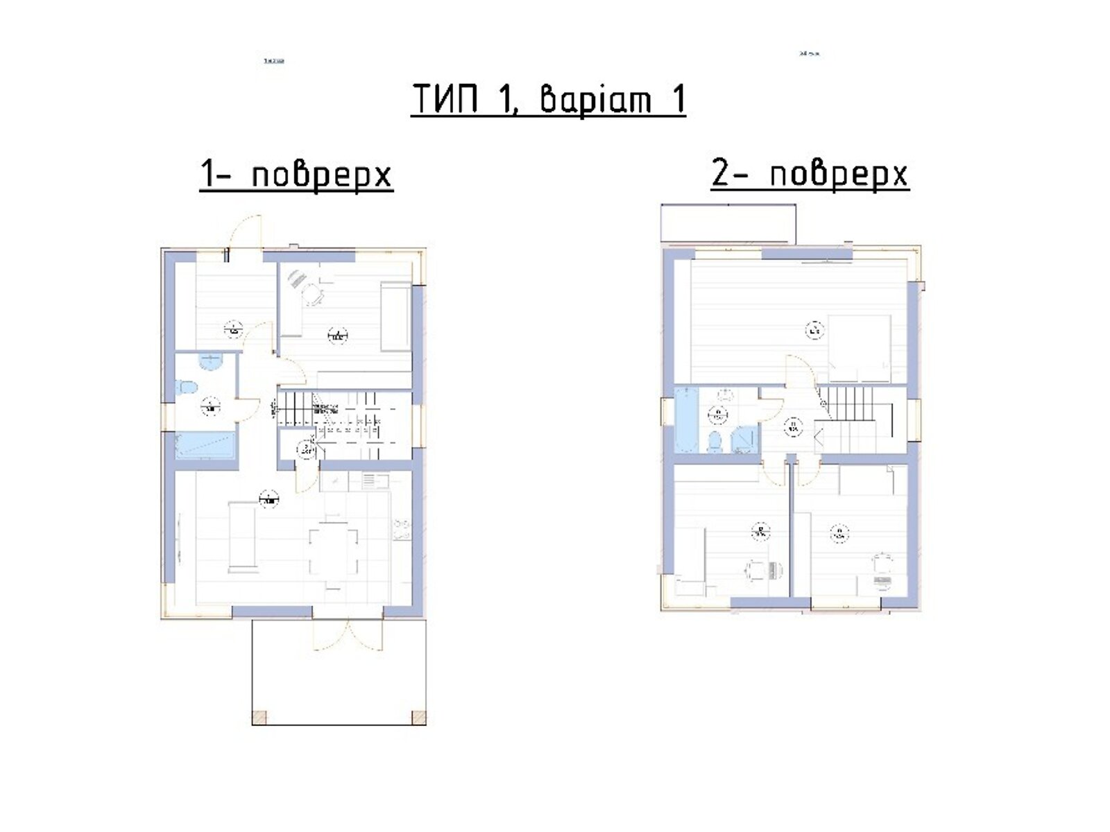 двоповерховий будинок з балконом, 120 кв. м, піноблок. Продаж у Ірпені фото 1