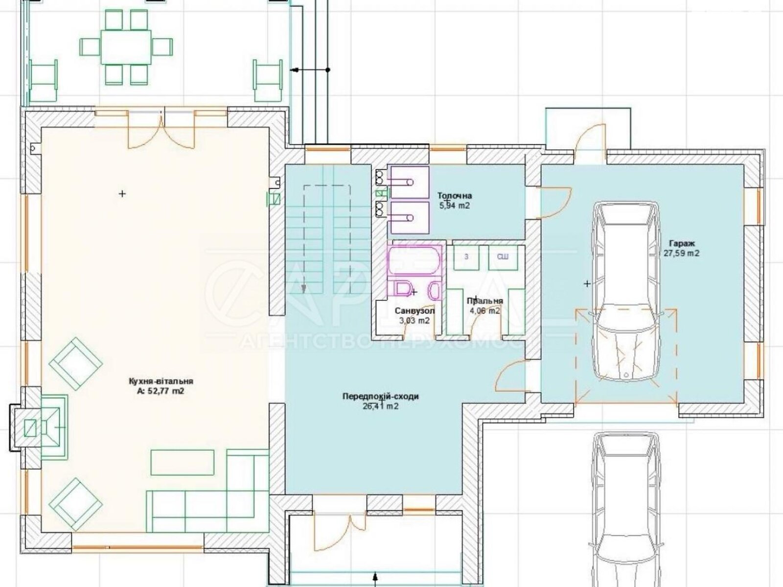 двоповерховий будинок з гаражем, 230 кв. м, цегла. Продаж у Ірпені фото 1 двоповерховий будинок з гаражем, 230 кв. м, цегла. Продаж у Ірпені фото 1