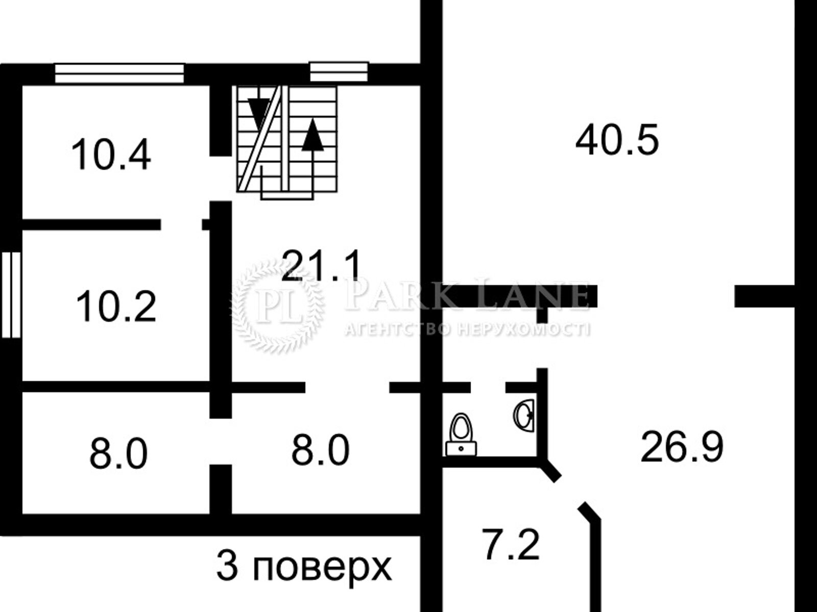 двухэтажный дом с гаражом, 450 кв. м, кирпич. Продажа в Иванкове район Иванков фото 1