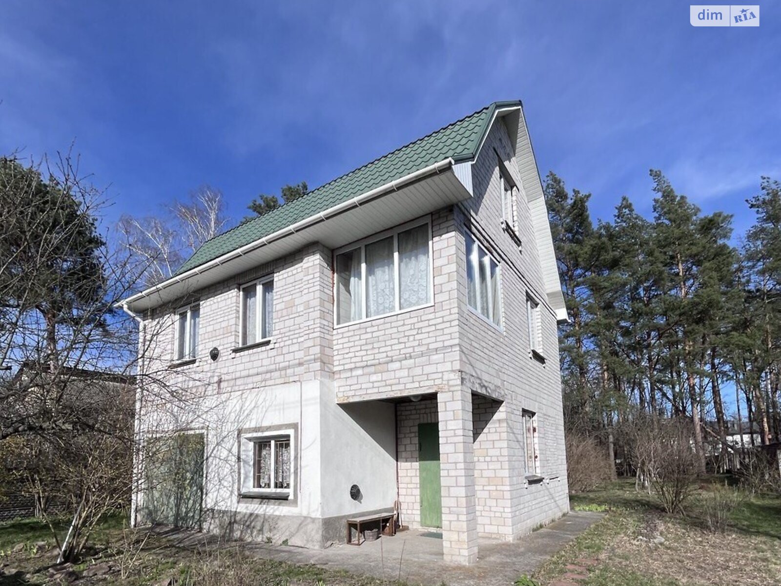 трехэтажный дом с отоплением, 124.7 кв. м, кирпич. Продажа в Иванковичах фото 1