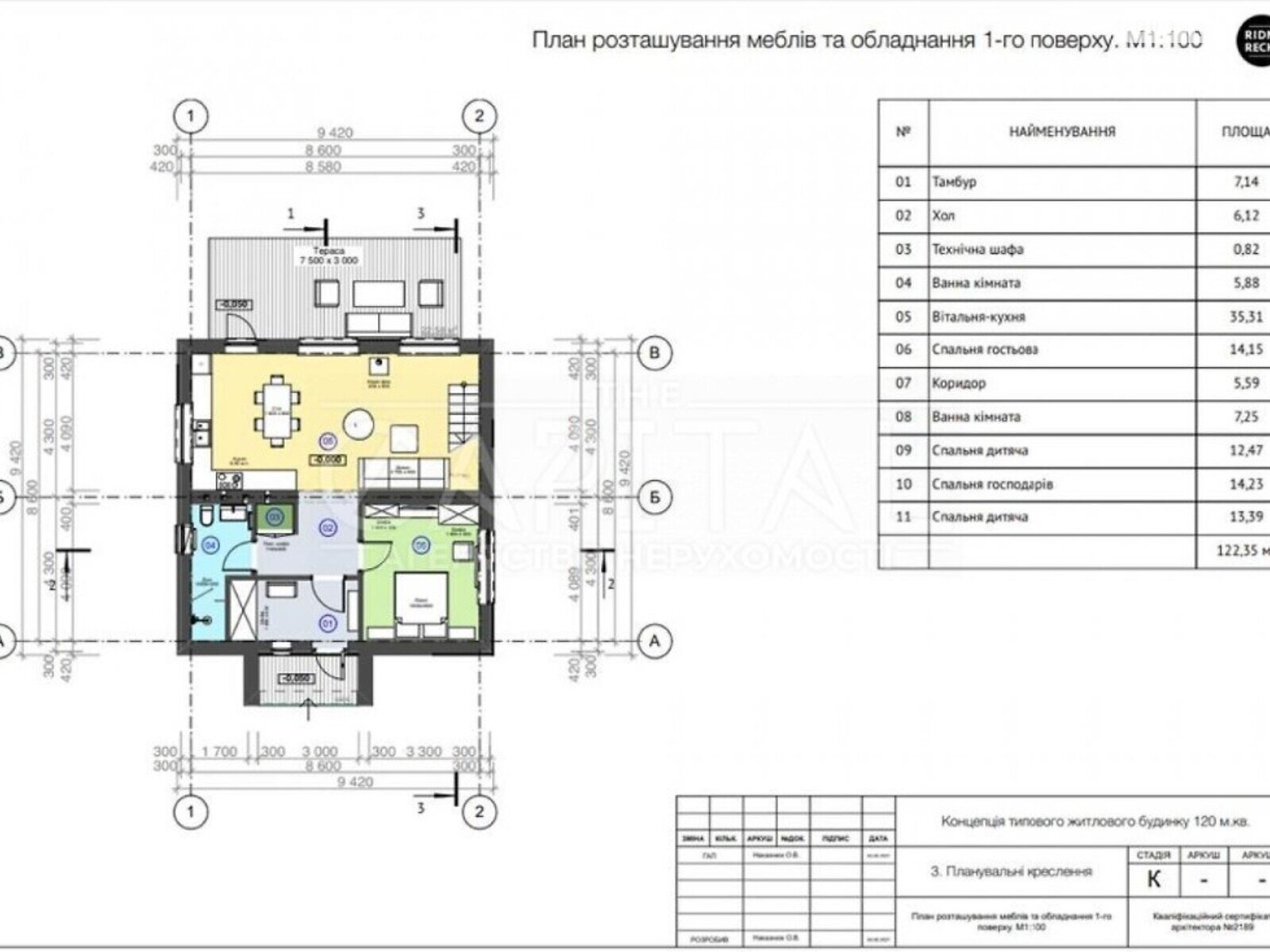 двухэтажный дом, 120 кв. м, кирпич. Продажа в Иванковичах фото 1