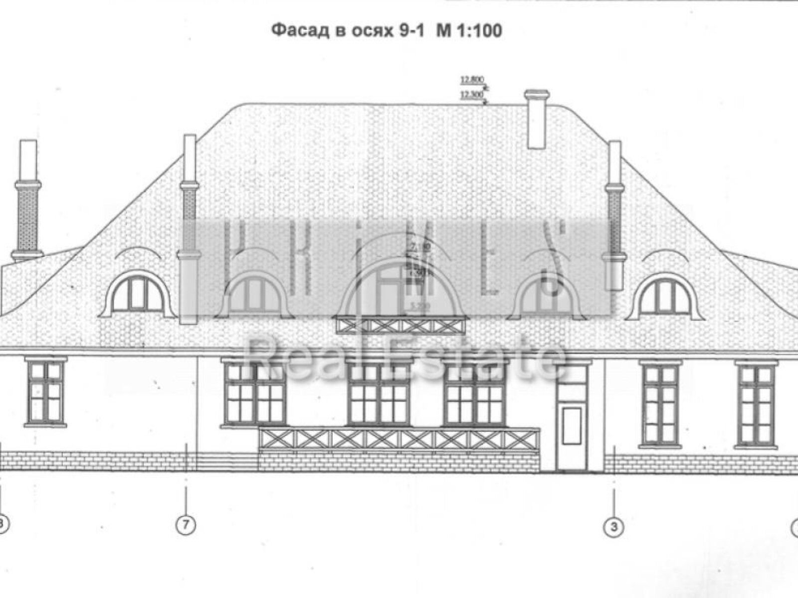 одноэтажный дом веранда, 851 кв. м, кирпич. Продажа в Иванковичах фото 1