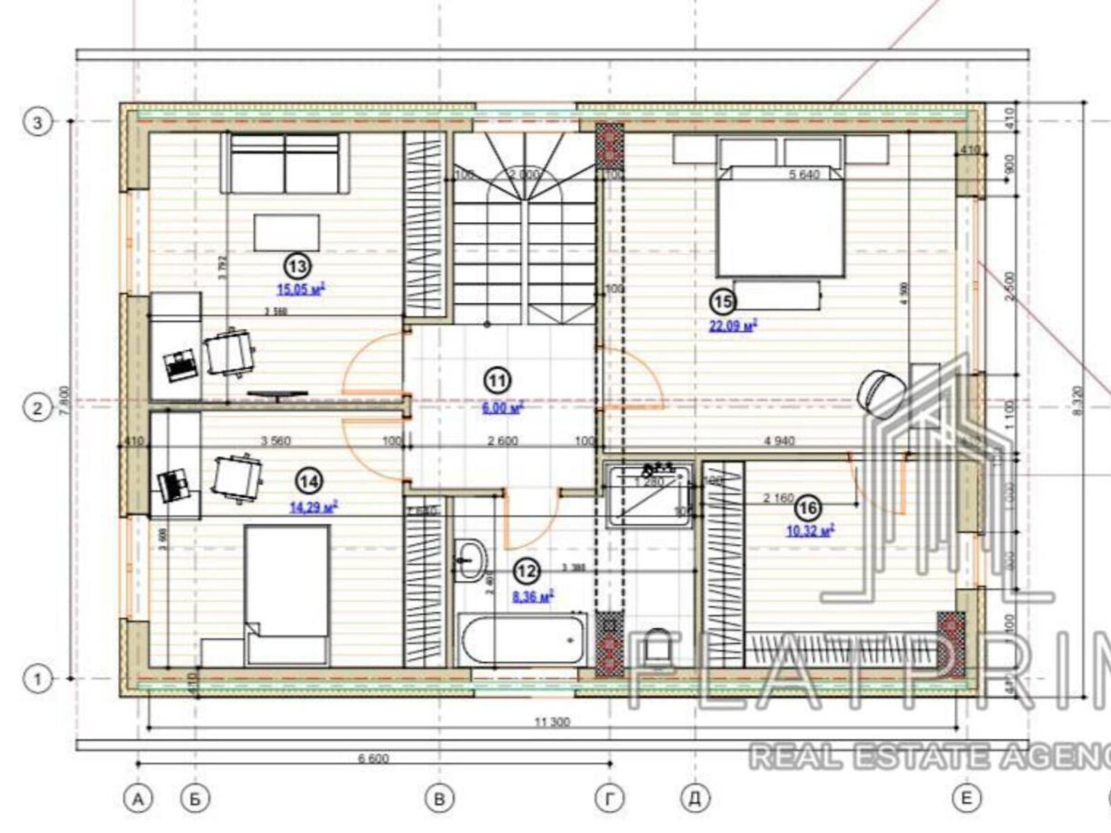 двухэтажный дом, 160 кв. м, газобетон. Продажа в Иванковичах фото 1