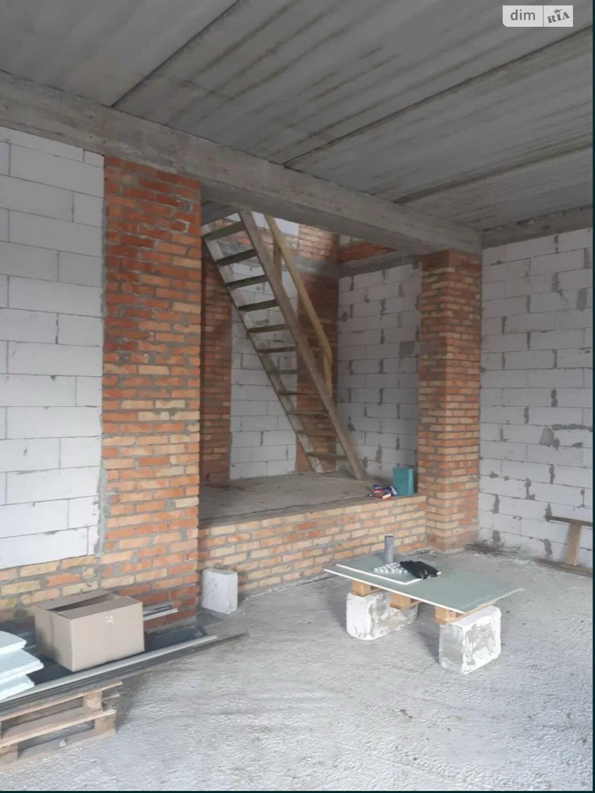 двухэтажный дом, 158.5 кв. м, газобетон. Продажа в Иванковичах фото 1