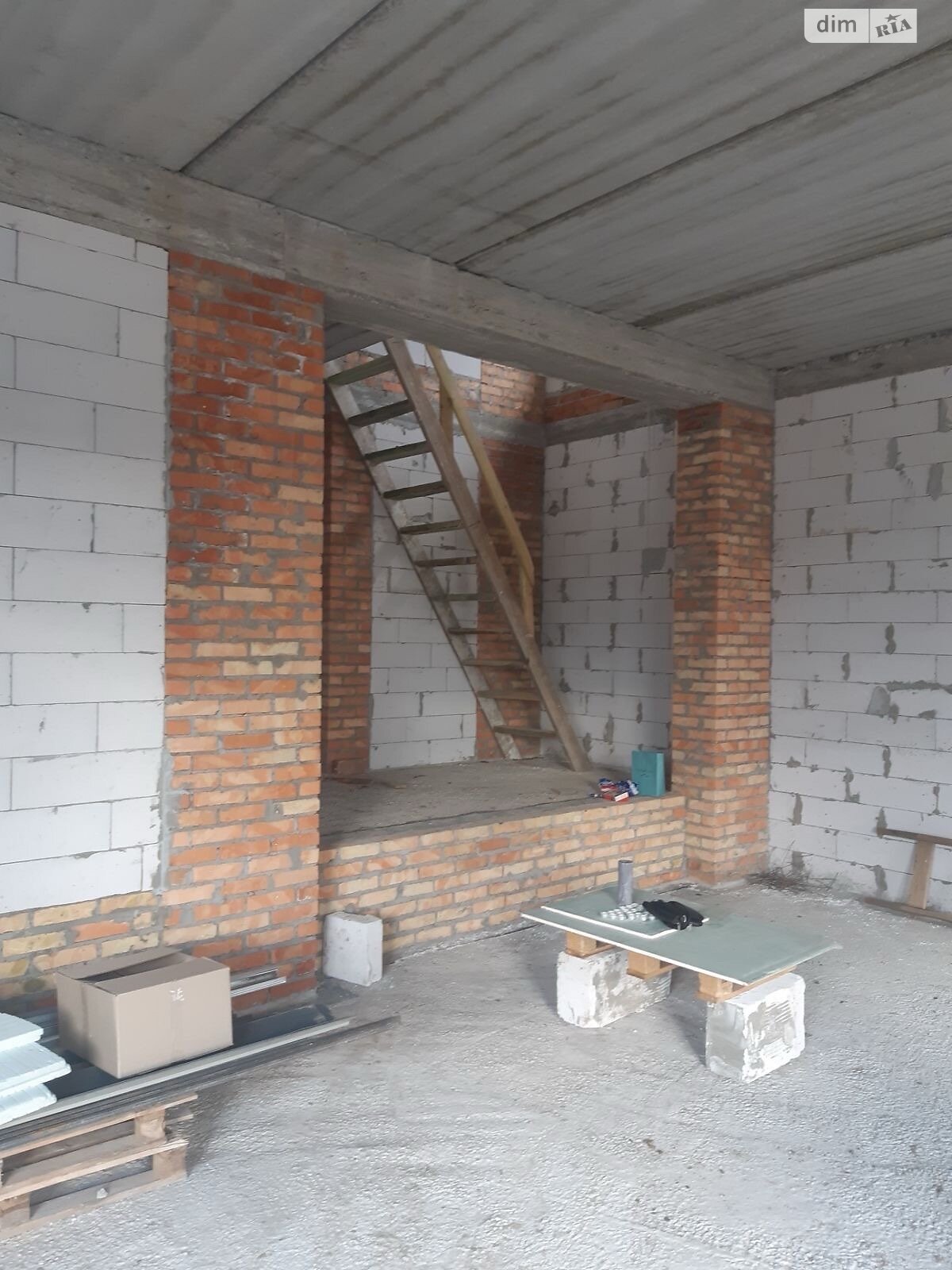 двухэтажный дом, 158.5 кв. м, газобетон. Продажа в Иванковичах фото 1