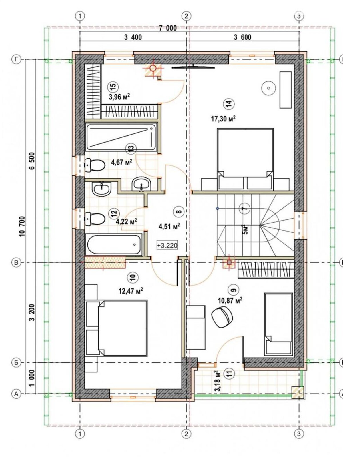 двухэтажный дом, 125.7 кв. м, кирпич. Продажа в Иванковичах фото 1 двухэтажный дом, 125.7 кв. м, кирпич. Продажа в Иванковичах фото 1