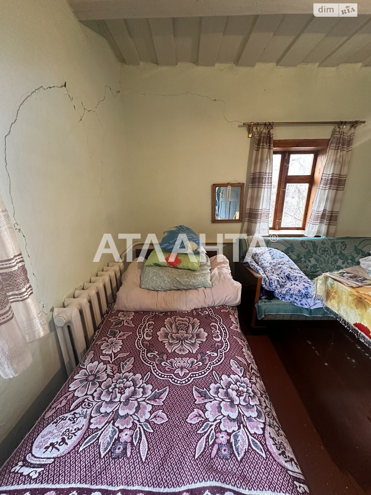 одноповерховий будинок, 48.4 кв. м, дерево и кирпич. Продаж у Іванківцях фото 1