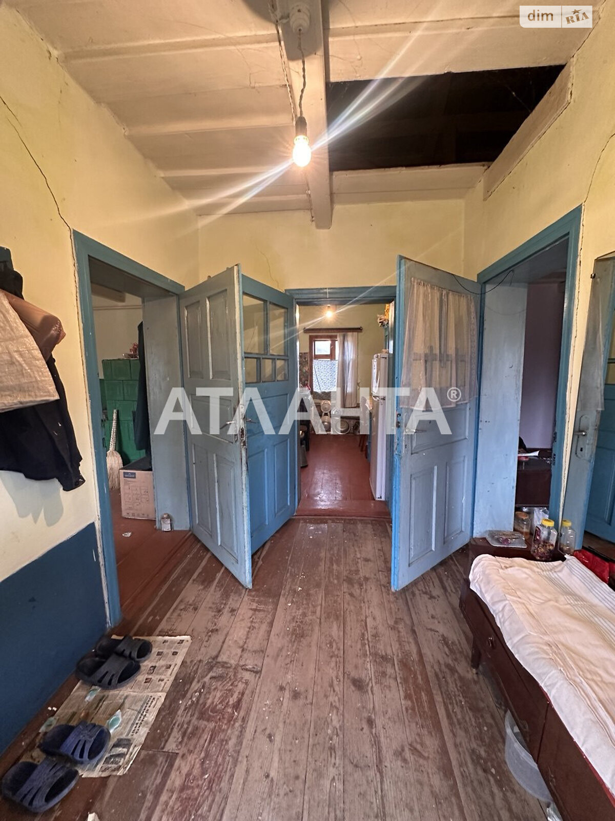 одноповерховий будинок, 48.4 кв. м, дерево и кирпич. Продаж у Іванківцях фото 1