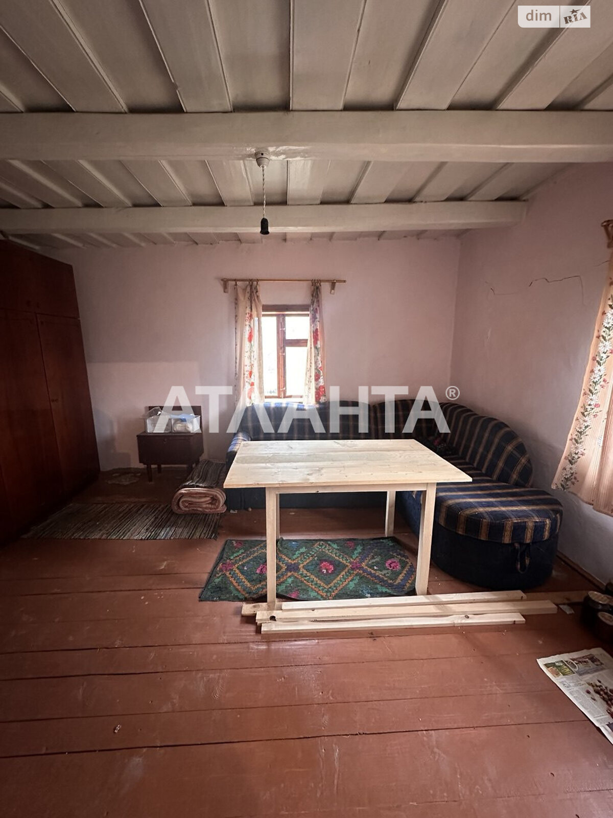 одноповерховий будинок, 48.4 кв. м, дерево и кирпич. Продаж у Іванківцях фото 1