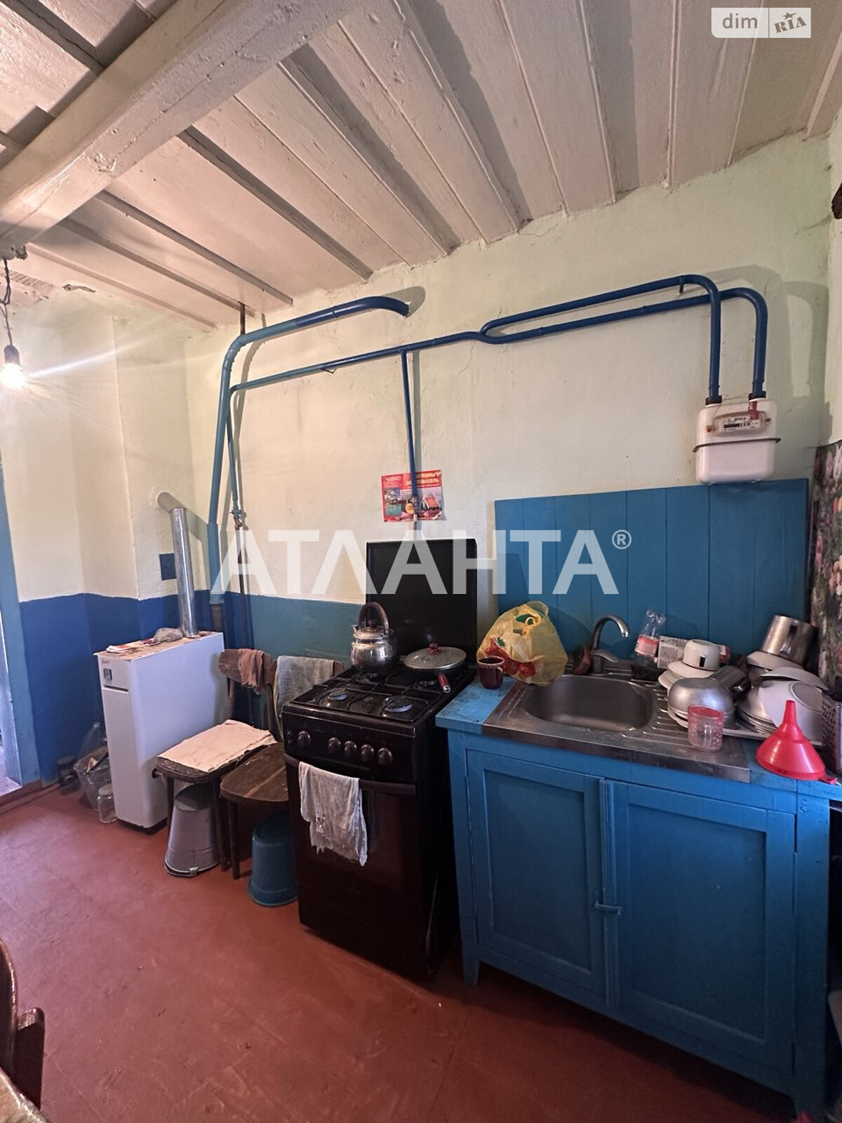 одноповерховий будинок, 48.4 кв. м, дерево и кирпич. Продаж у Іванківцях фото 1