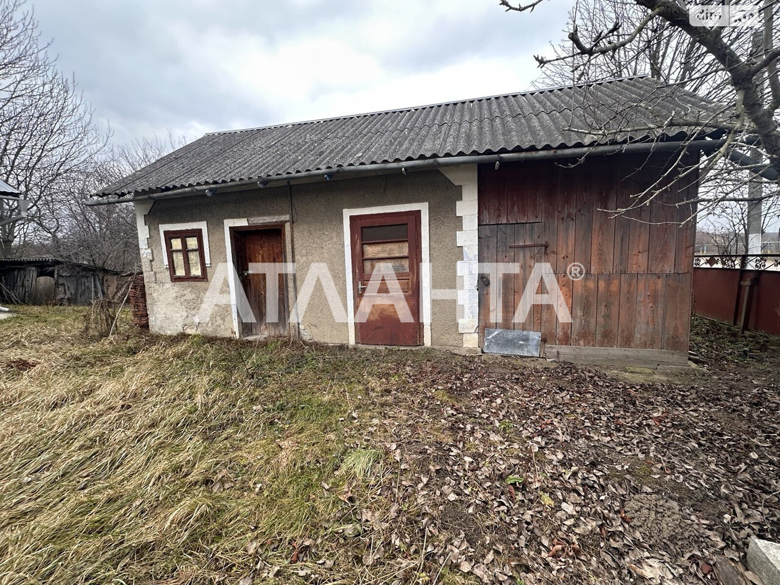 одноповерховий будинок, 48.4 кв. м, дерево и кирпич. Продаж у Іванківцях фото 1