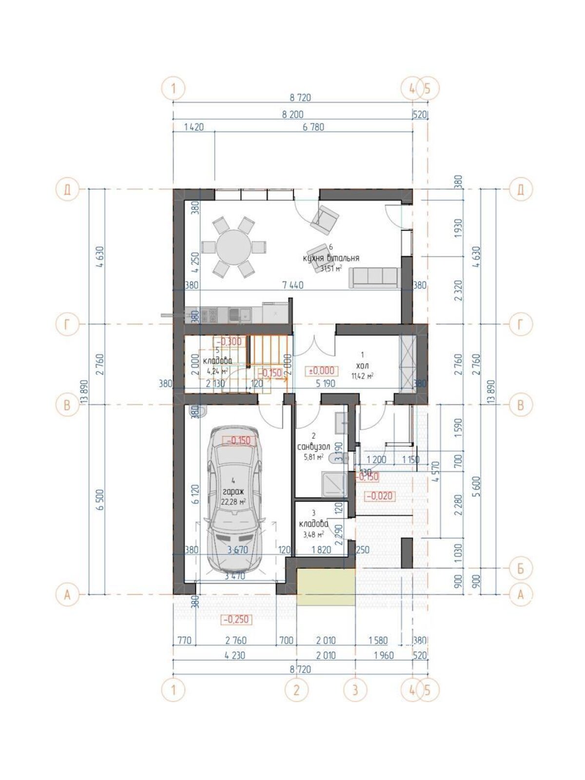 двухэтажный дом, 175 кв. м, кирпич. Продажа в Ивано-Франковске район Кант фото 1