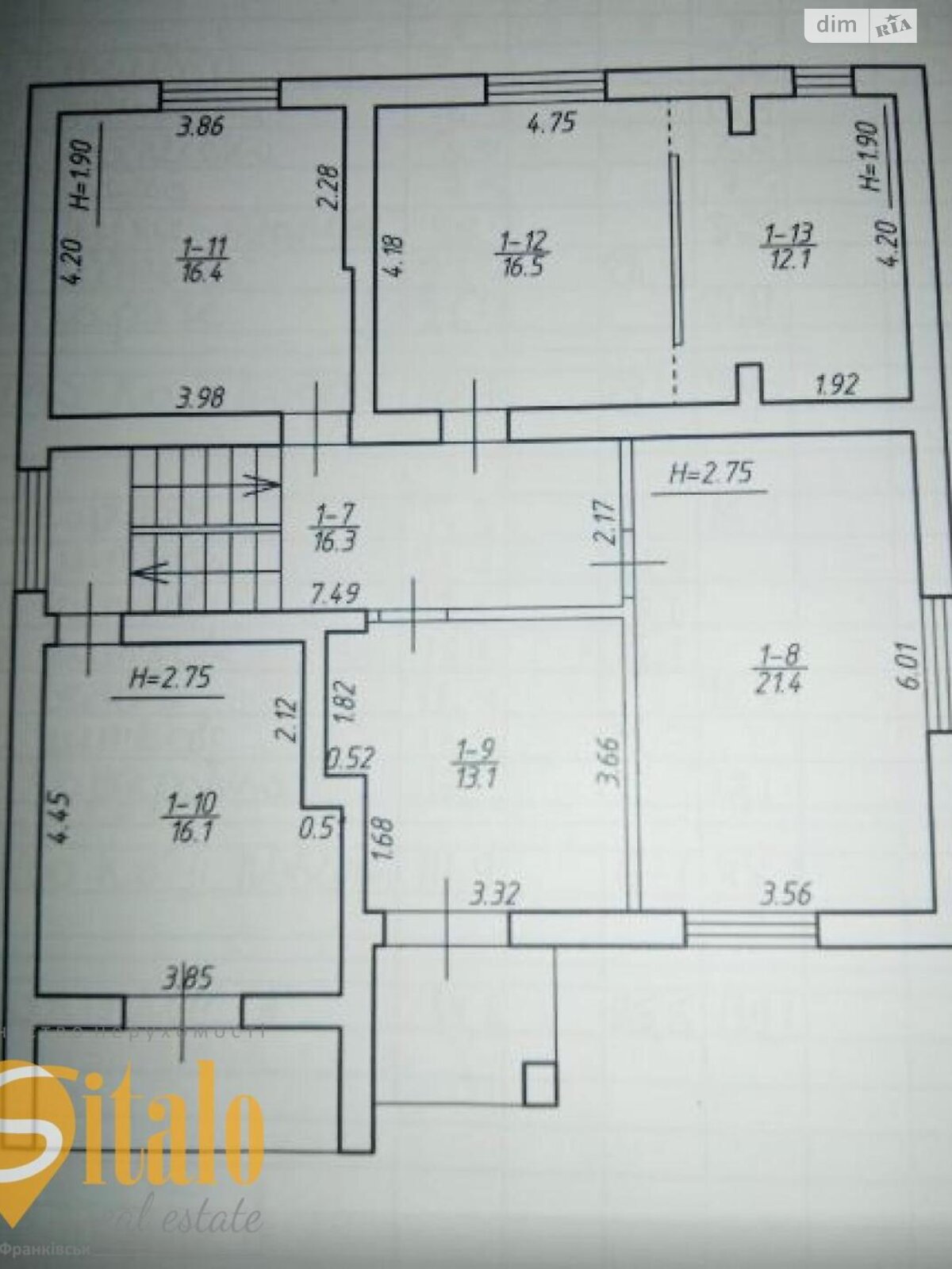 двухэтажный дом, 235 кв. м, кирпич. Продажа в Ивано-Франковске район Центр фото 1 двухэтажный дом, 235 кв. м, кирпич. Продажа в Ивано-Франковске район Центр фото 1