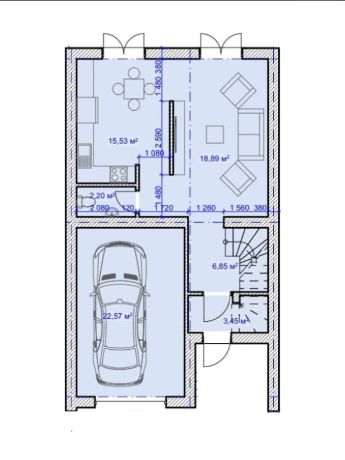 двухэтажный дом, 136 кв. м, кирпич. Продажа в Ивано-Франковске район Каскад фото 1