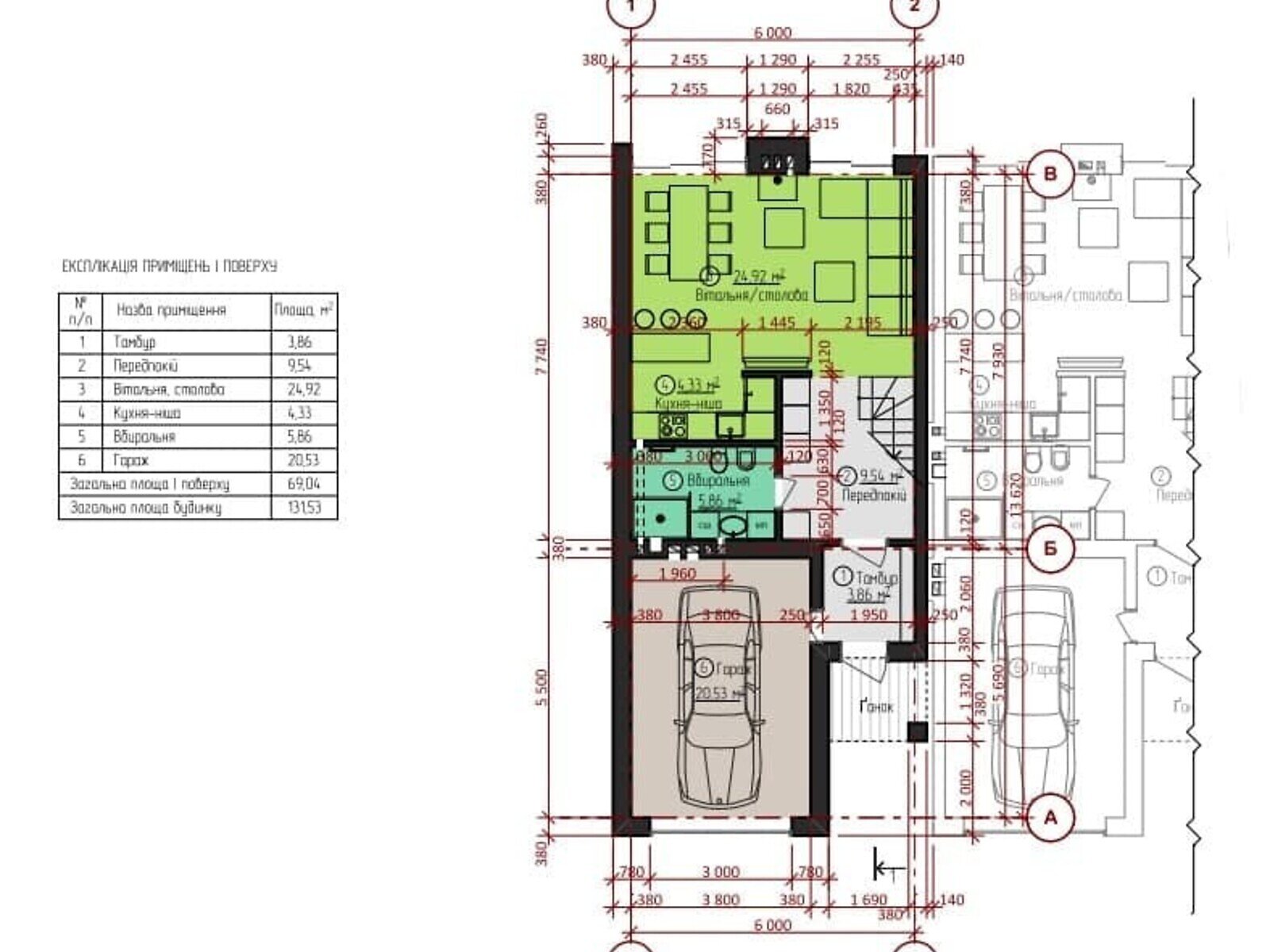 двоповерховий будинок, 132 кв. м, цегла. Продаж у Крихівцях фото 1