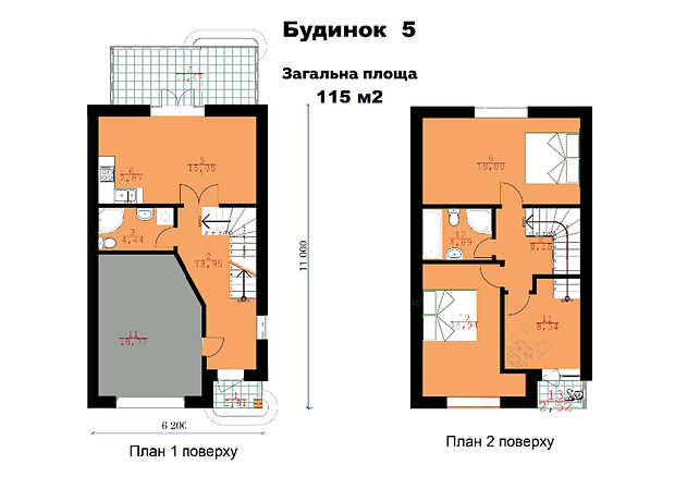 двухэтажный дом с террасой, 115 кв. м, кирпич. Продажа в Криховцах (Ивано-Франковская обл.) фото 1 двухэтажный дом с террасой, 115 кв. м, кирпич. Продажа в Криховцах (Ивано-Франковская обл.) фото 1
