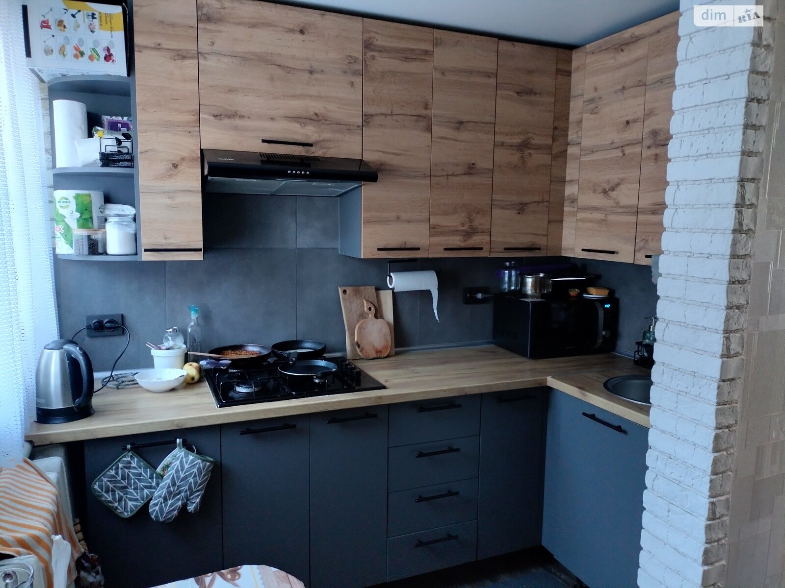 двоповерховий будинок з верандою, 70 кв. м, дерево и кирпич. Продаж у Іванівці фото 1