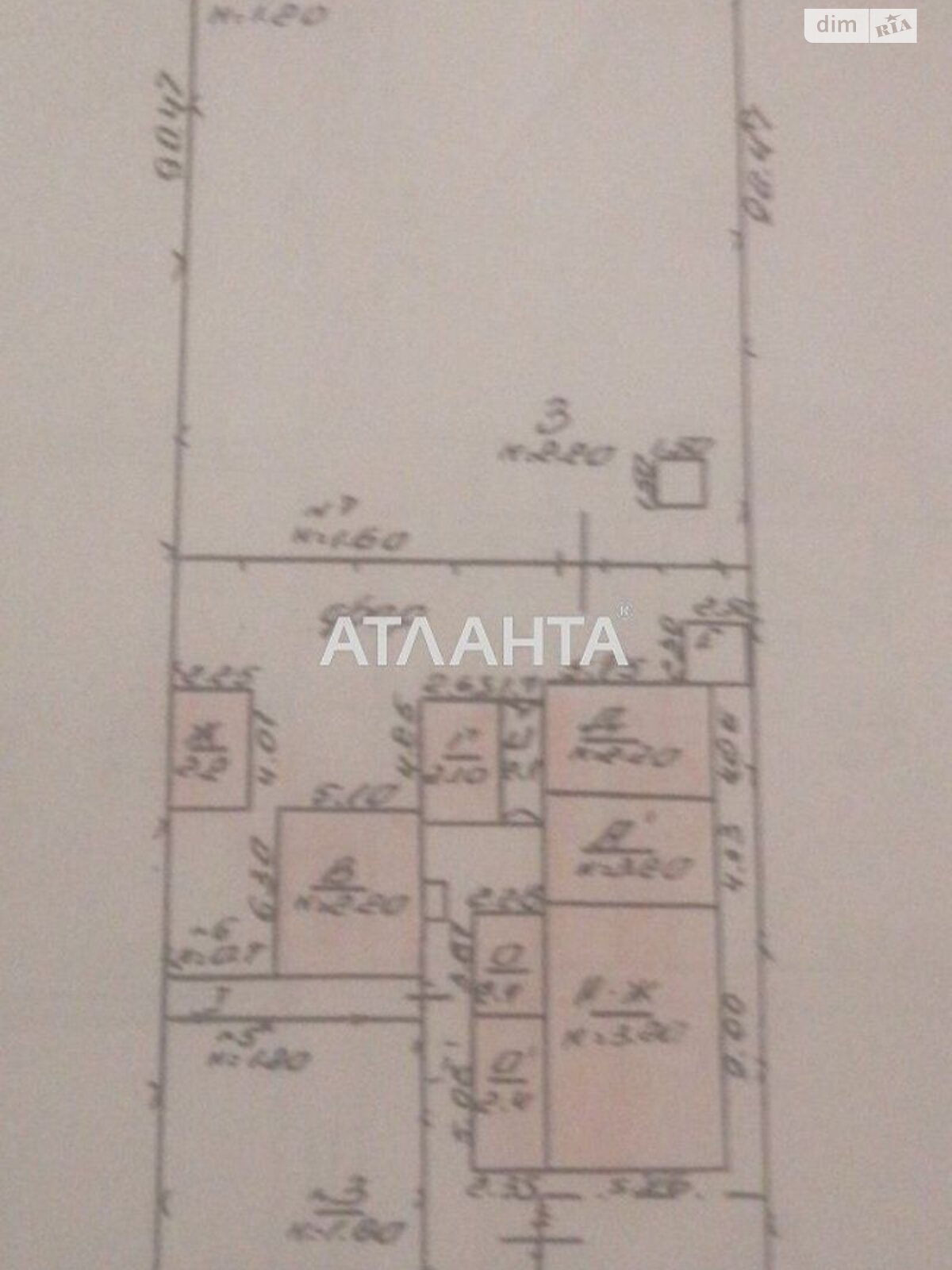 одноповерховий будинок, 72.4 кв. м, ракушечник (ракушняк). Продаж у Петрівці фото 1