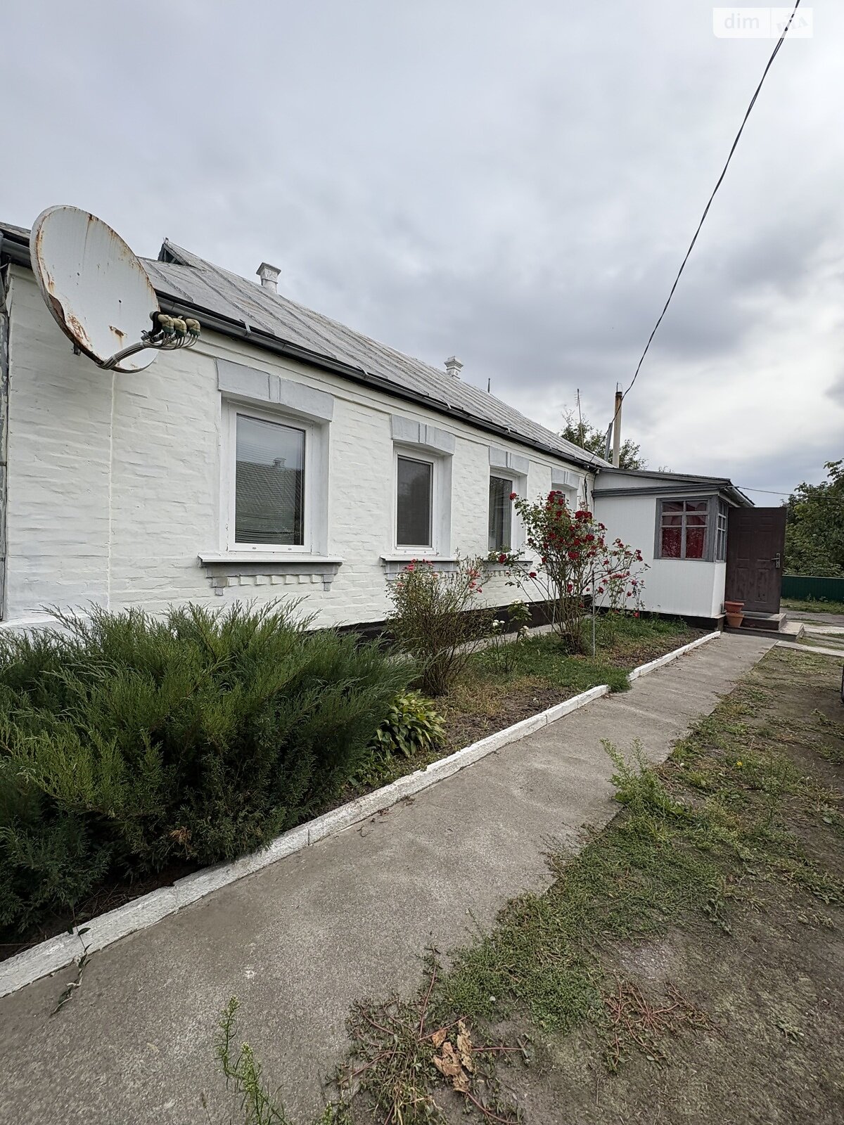 одноэтажный дом с верандой, 76.6 кв. м, дерево и кирпич. Продажа в Житных Горах фото 1