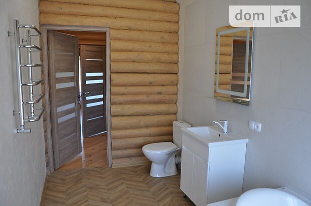 двухэтажный дом с гаражом, 160 кв. м, сруб. Продажа в Тетеревке фото 1 двухэтажный дом с гаражом, 160 кв. м, сруб. Продажа в Тетеревке фото 1