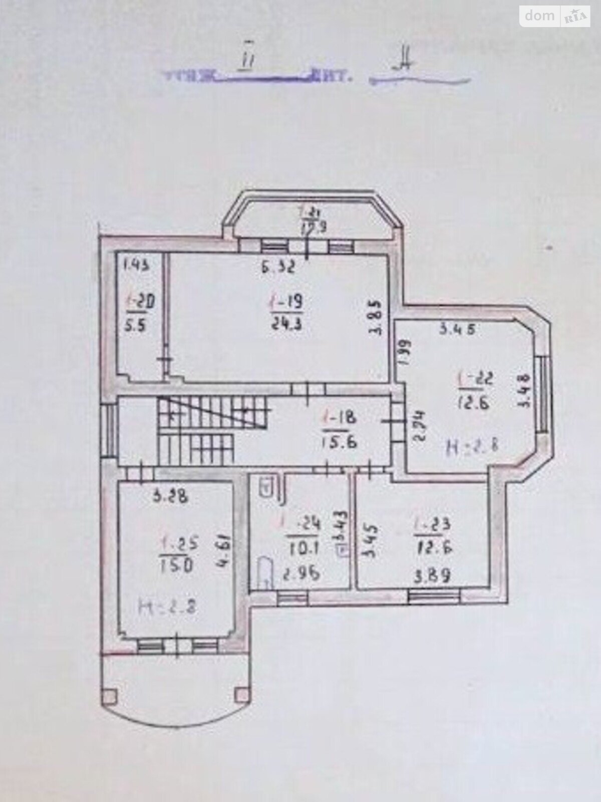 двоповерховий будинок з балконом, 328 кв. м, піноблок. Продаж у Зарічанах фото 1