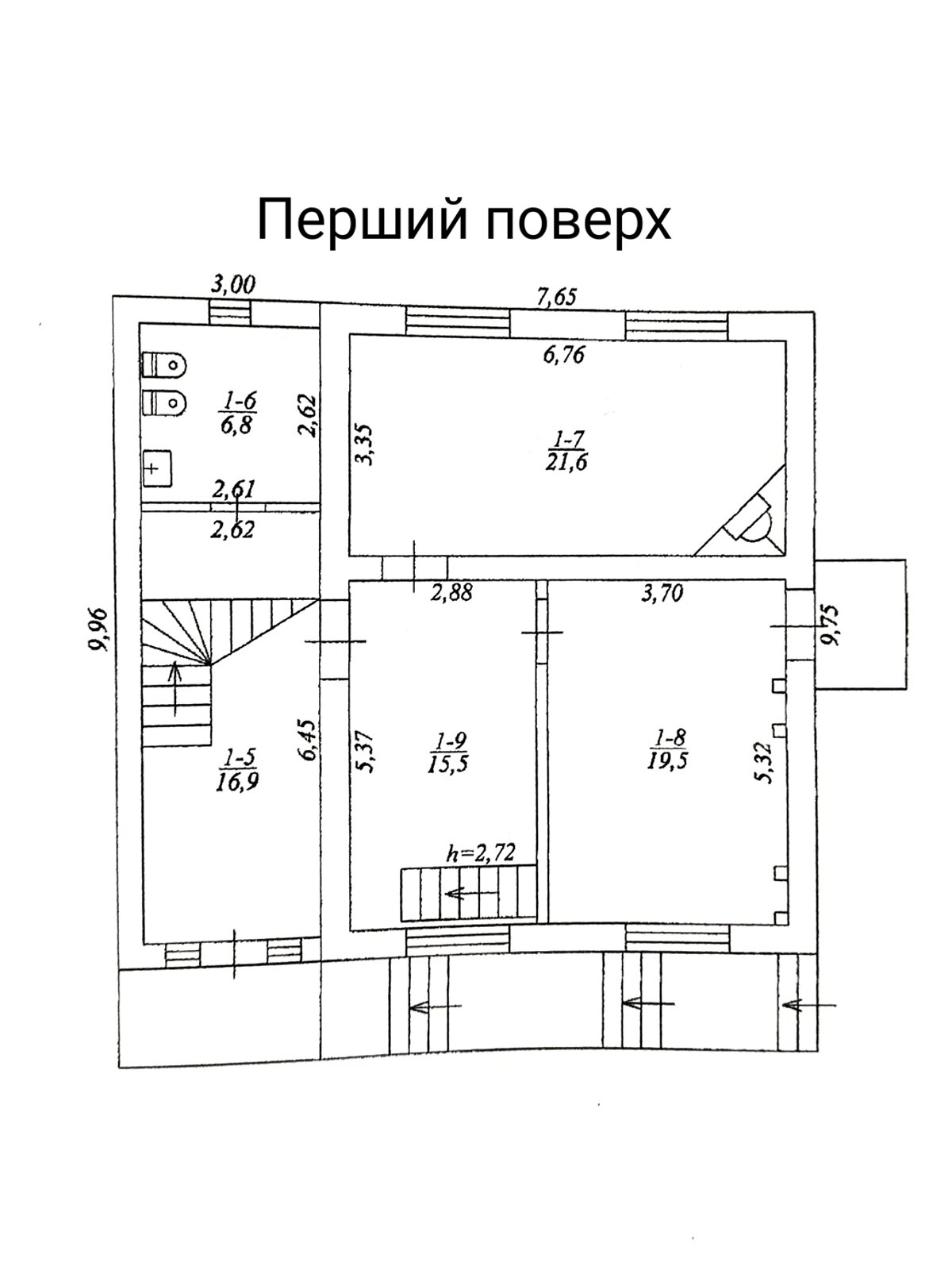 двухэтажный дом с балконом, 183 кв. м, кирпич. Продажа в Жмеринке район Жмеринка фото 1