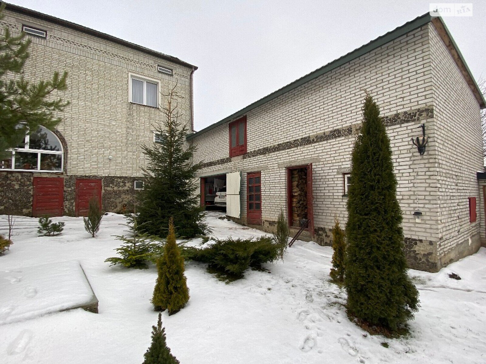 двоповерховий будинок веранда, 230 кв. м, цегла. Продаж в Жовкві, район Жовква фото 1