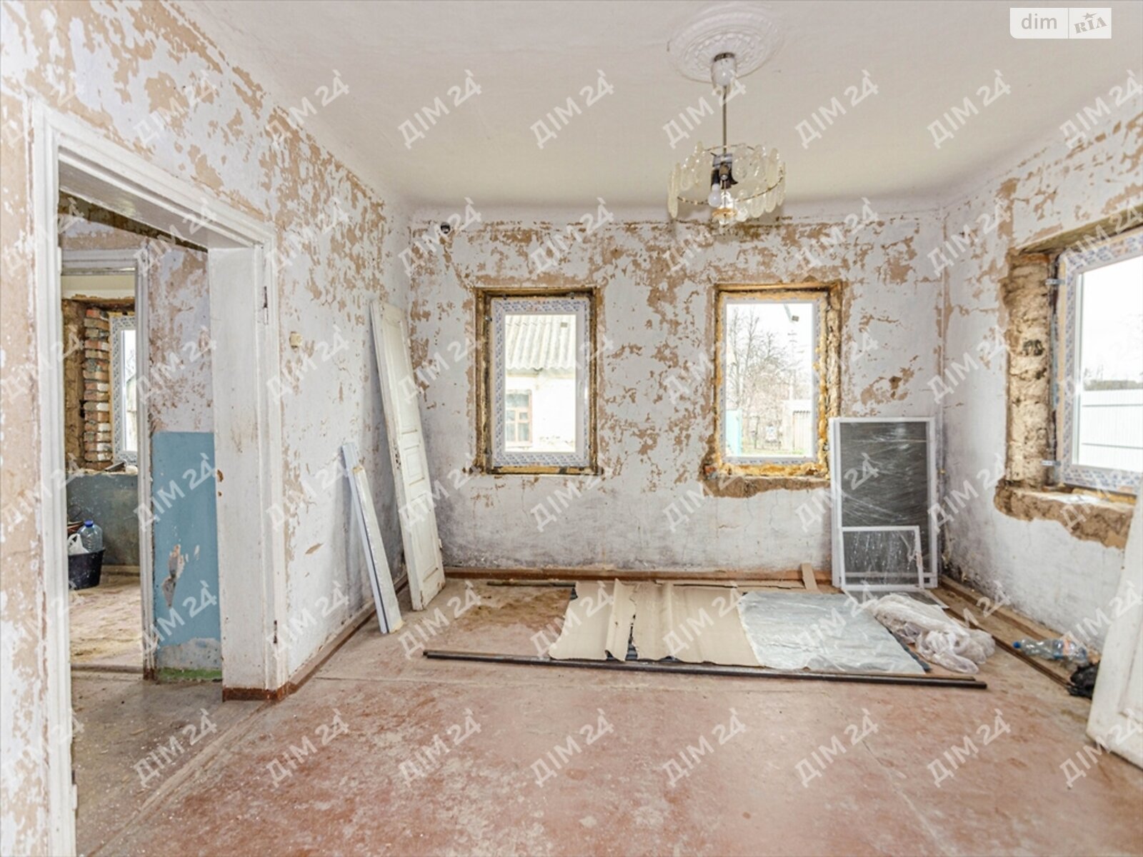 одноповерховий будинок, 46.2 кв. м, цегла саманна. Продаж у Жуках фото 1 одноповерховий будинок, 46.2 кв. м, цегла саманна. Продаж у Жуках фото 1
