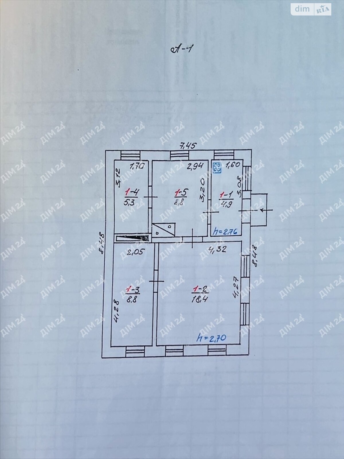 одноповерховий будинок, 46.2 кв. м, цегла саманна. Продаж у Жуках фото 1 одноповерховий будинок, 46.2 кв. м, цегла саманна. Продаж у Жуках фото 1
