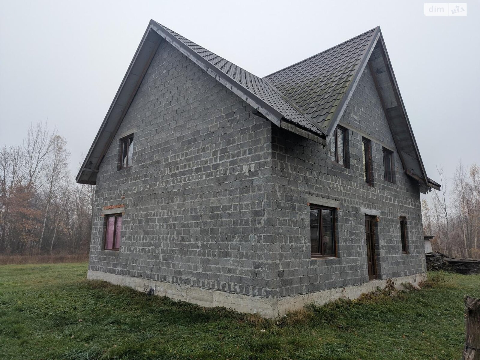 двухэтажный дом с мансардой, 161.2 кв. м, шлакоблок. Продажа в Жураках фото 1 двухэтажный дом с мансардой, 161.2 кв. м, шлакоблок. Продажа в Жураках фото 1