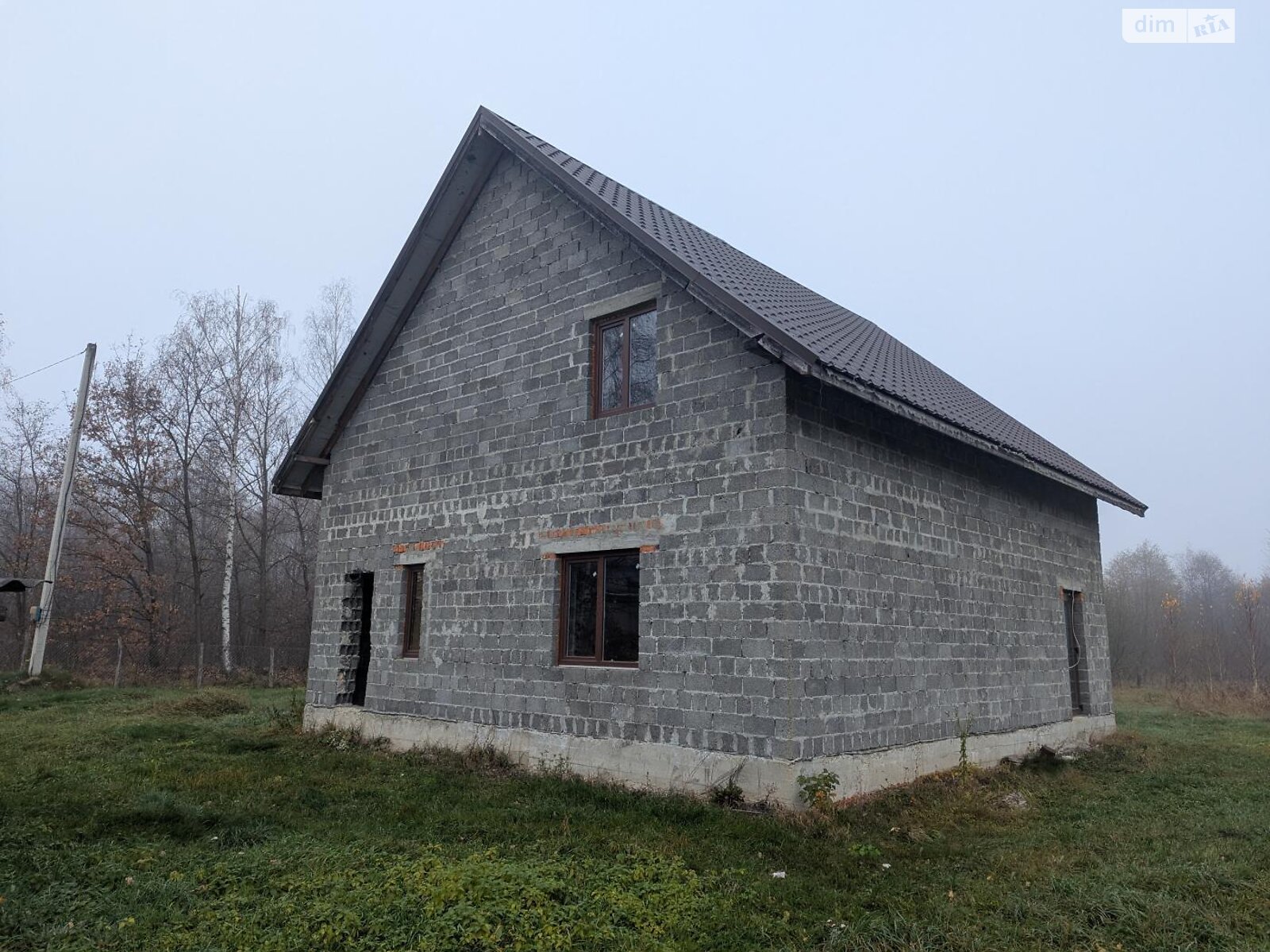 двухэтажный дом с мансардой, 161.2 кв. м, шлакоблок. Продажа в Жураках фото 1 двухэтажный дом с мансардой, 161.2 кв. м, шлакоблок. Продажа в Жураках фото 1