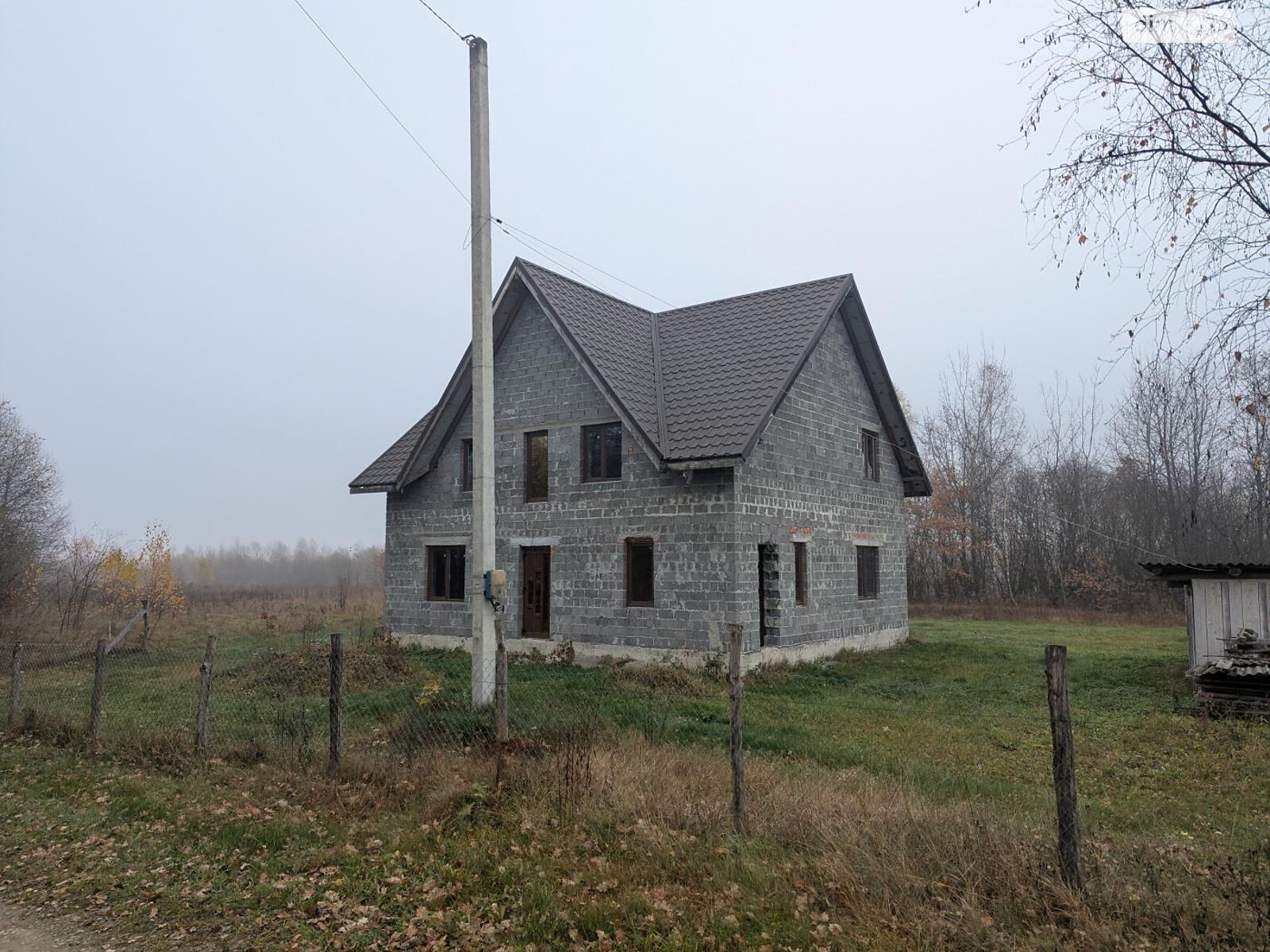 двухэтажный дом с мансардой, 161.2 кв. м, шлакоблок. Продажа в Жураках фото 1 двухэтажный дом с мансардой, 161.2 кв. м, шлакоблок. Продажа в Жураках фото 1