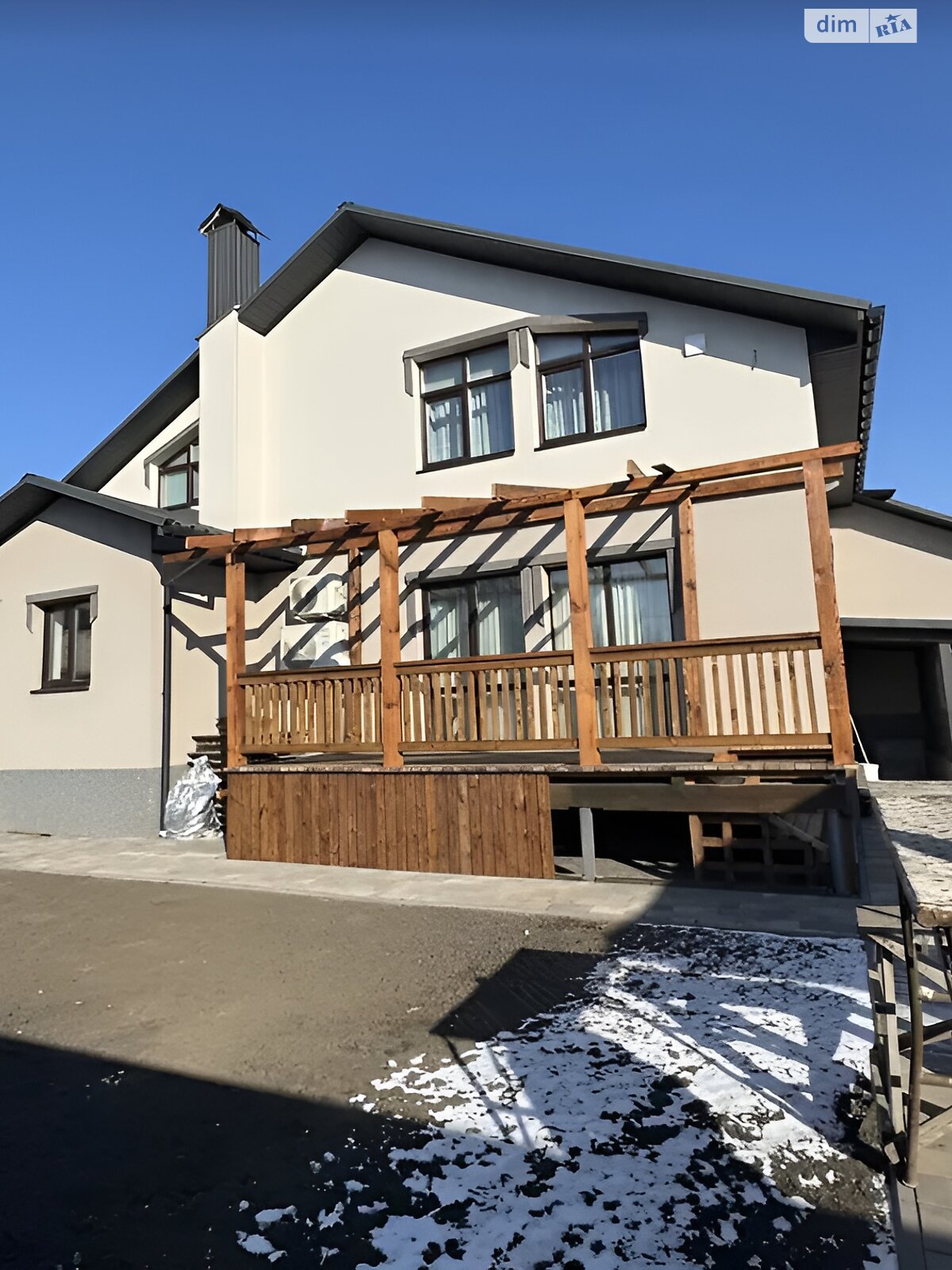 двухэтажный дом с верандой, 222 кв. м, газобетон. Продажа в Калиновке район Калиновка фото 1 двухэтажный дом с верандой, 222 кв. м, газобетон. Продажа в Калиновке район Калиновка фото 1