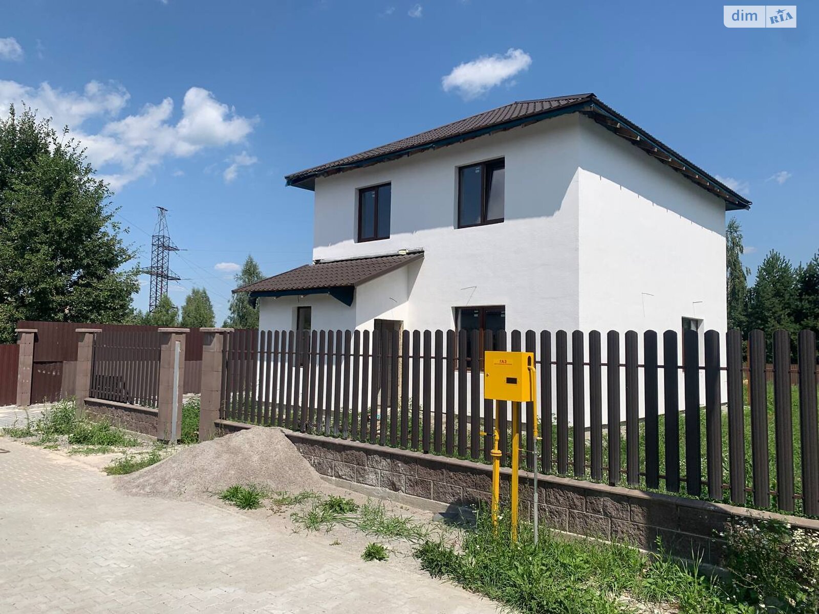 двухэтажный дом, 126.1 кв. м, газобетон. Продажа в Калиновке фото 1 двухэтажный дом, 126.1 кв. м, газобетон. Продажа в Калиновке фото 1