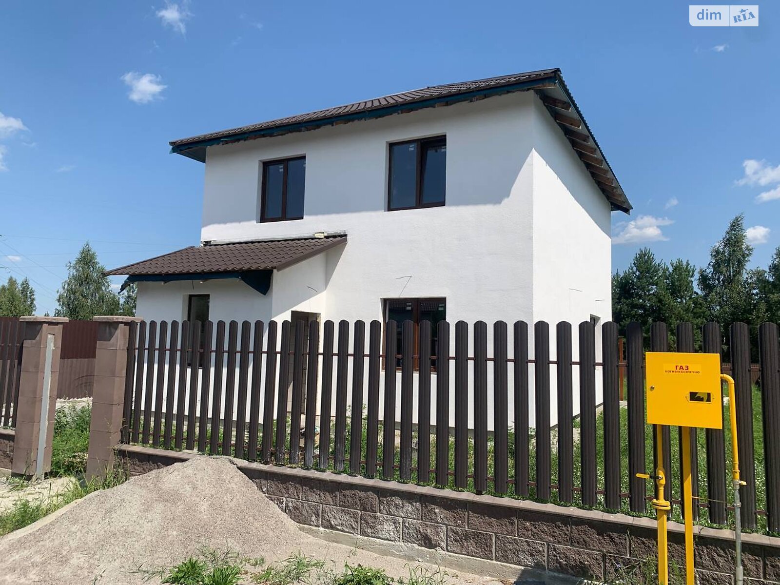 двухэтажный дом, 126.1 кв. м, газобетон. Продажа в Калиновке фото 1 двухэтажный дом, 126.1 кв. м, газобетон. Продажа в Калиновке фото 1