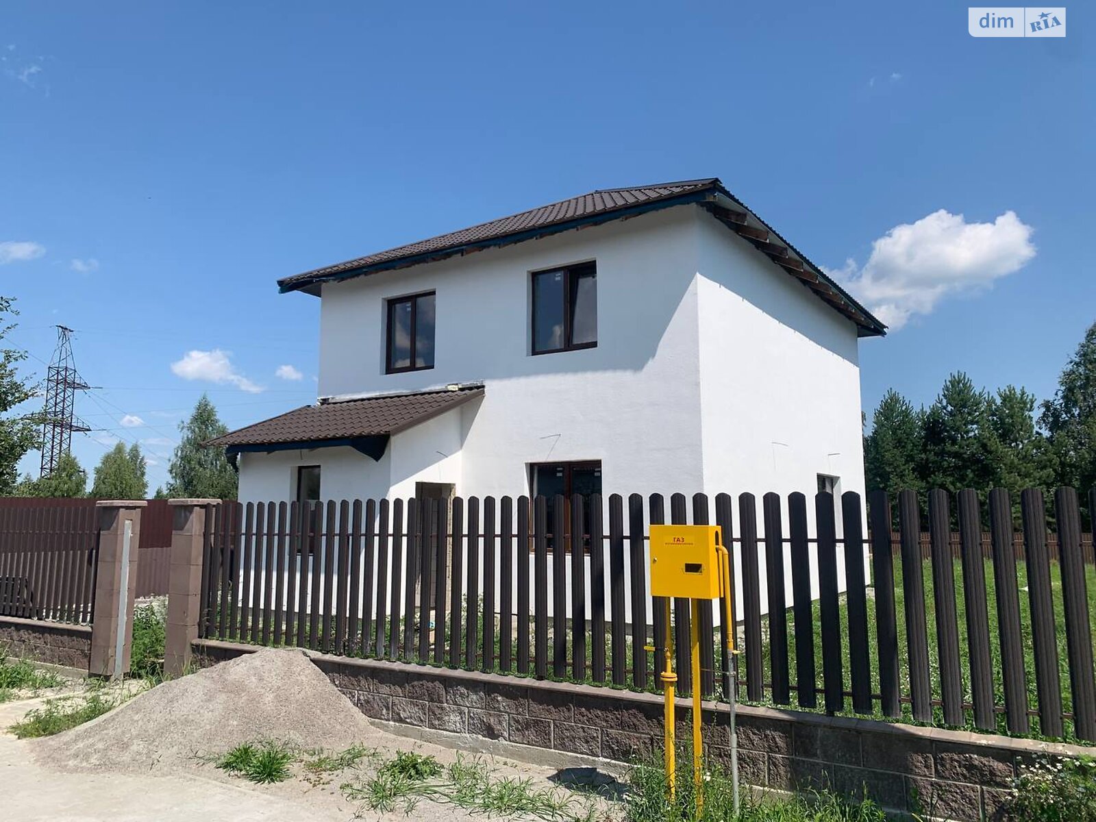 двухэтажный дом, 126.1 кв. м, газобетон. Продажа в Калиновке фото 1 двухэтажный дом, 126.1 кв. м, газобетон. Продажа в Калиновке фото 1