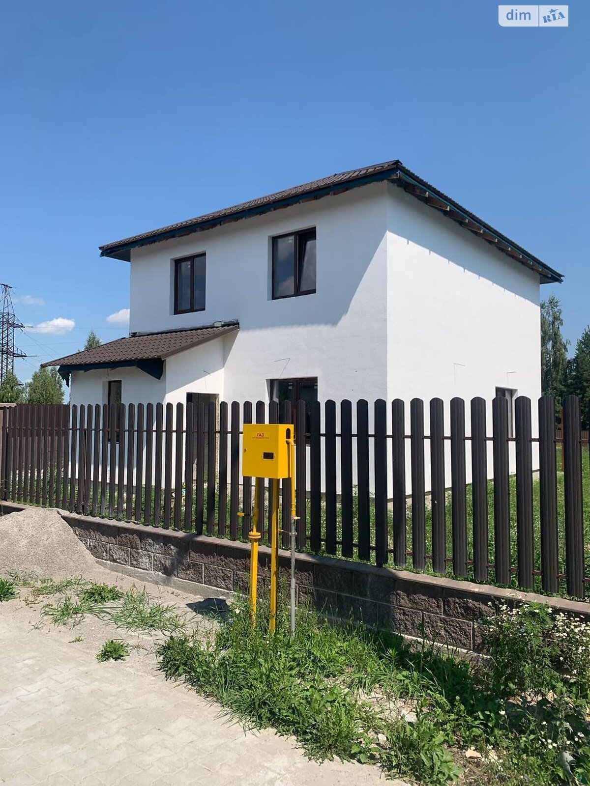 двухэтажный дом, 126.1 кв. м, газобетон. Продажа в Калиновке фото 1 двухэтажный дом, 126.1 кв. м, газобетон. Продажа в Калиновке фото 1