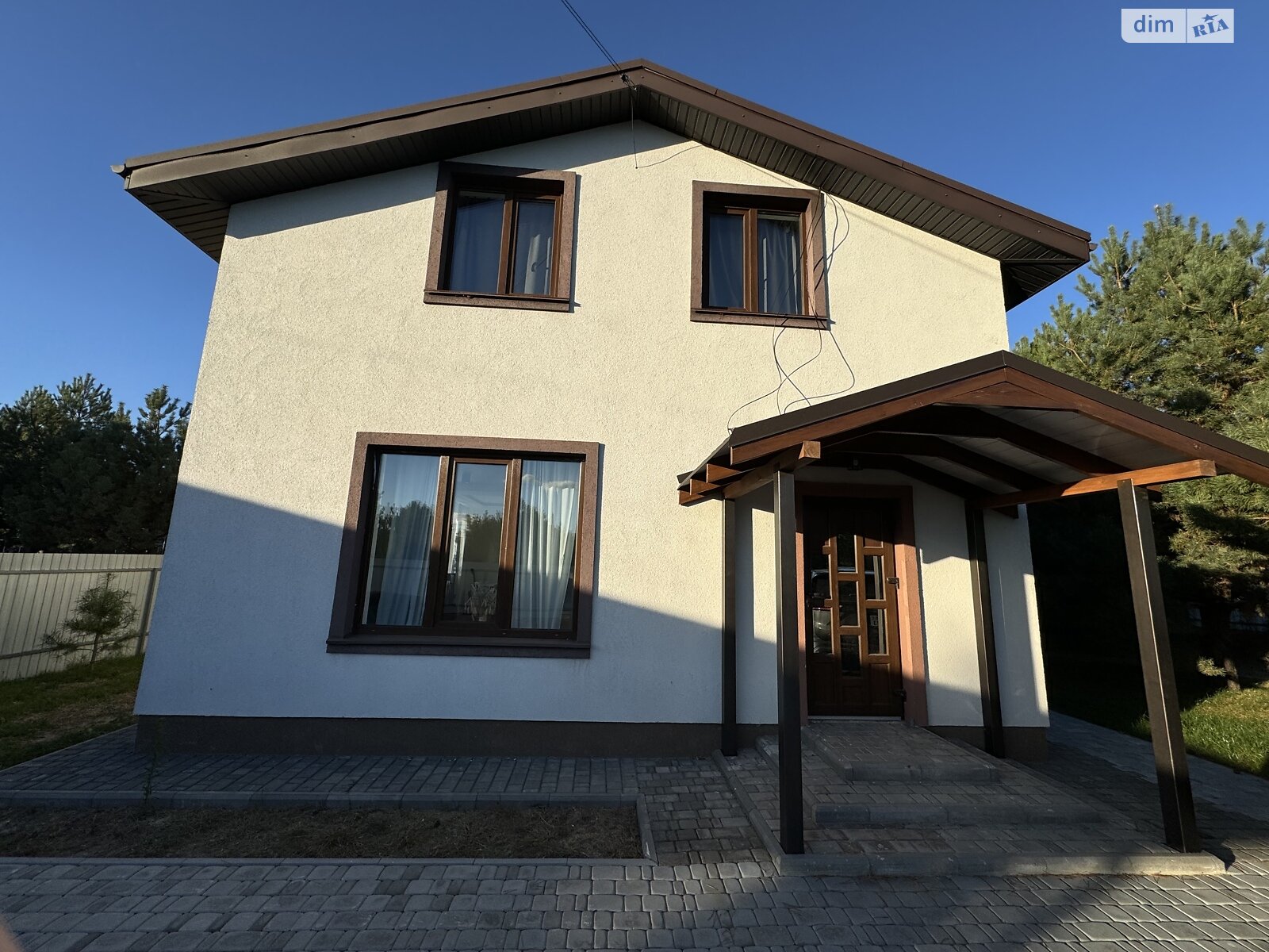 двухэтажный дом, 110 кв. м, газобетон. Продажа в Калиновке фото 1