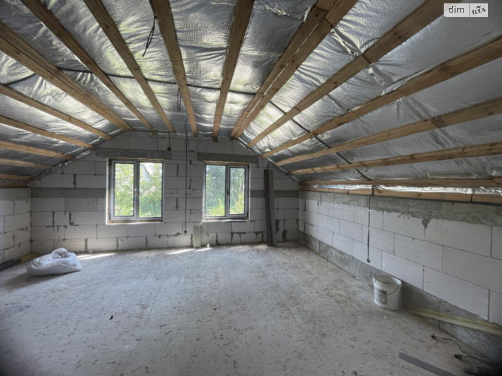 двоповерховий будинок з балконом, 98 кв. м, газобетон. Продаж у Калинівці фото 1